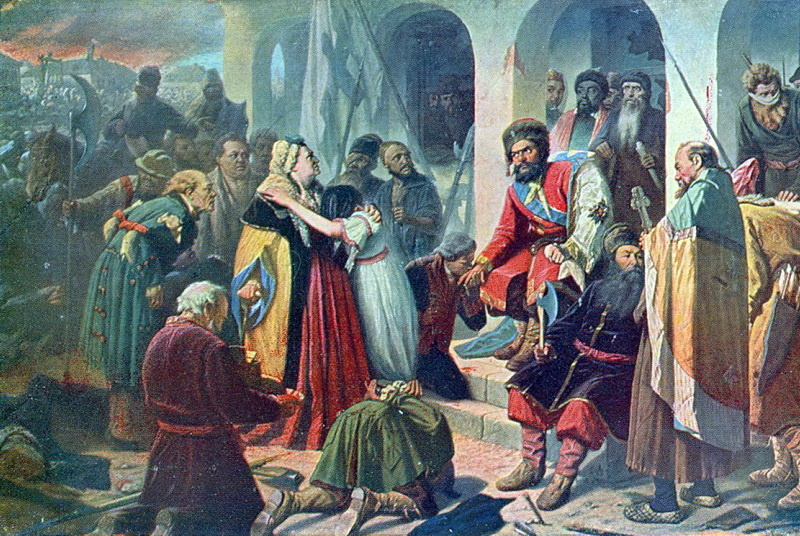 Перов В.Г. Суд Пугачева. 1879. Государственный Русский музей
