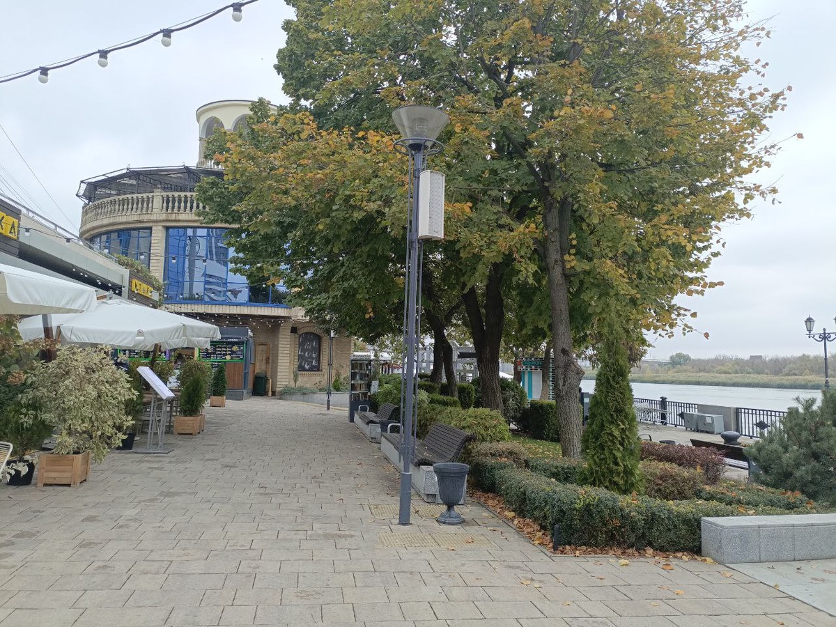 Набережная реки Дон. Ростов-на-Дону.