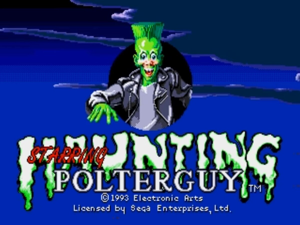 Haunting Starring Polterguy Sega