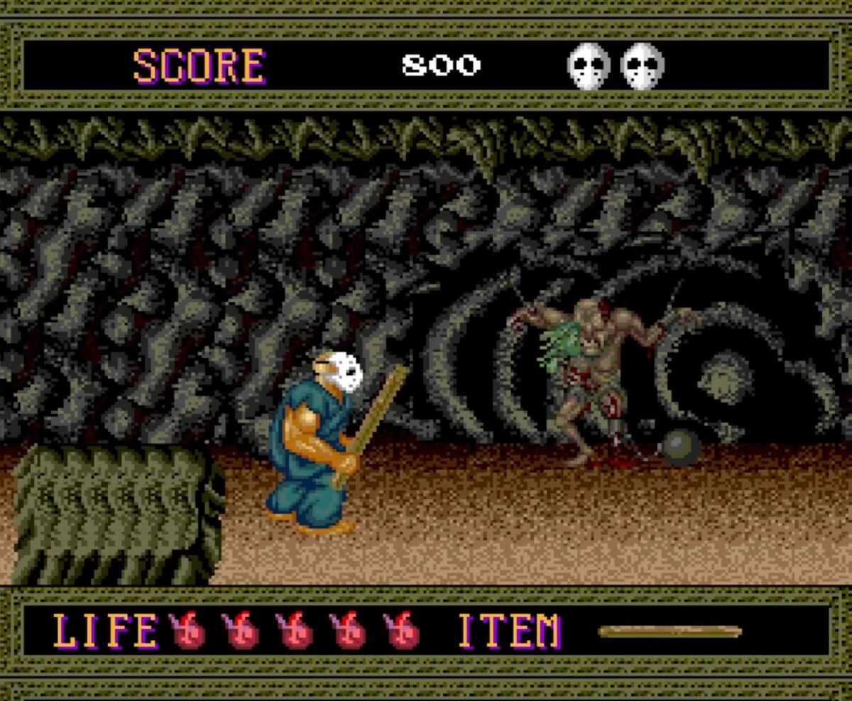 Splatterhouse Sega PC-Engine