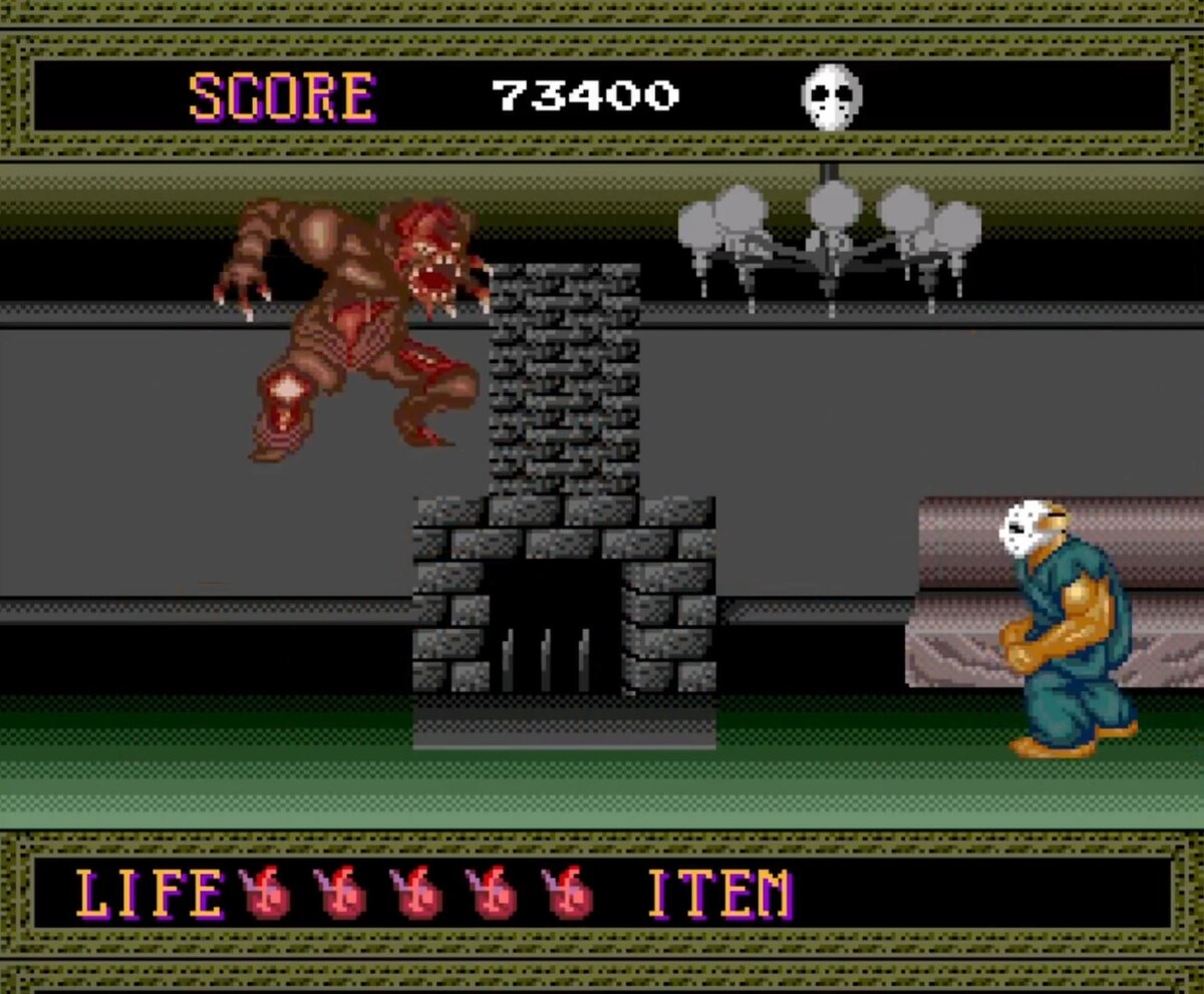 Splatterhouse Sega PC-Engine