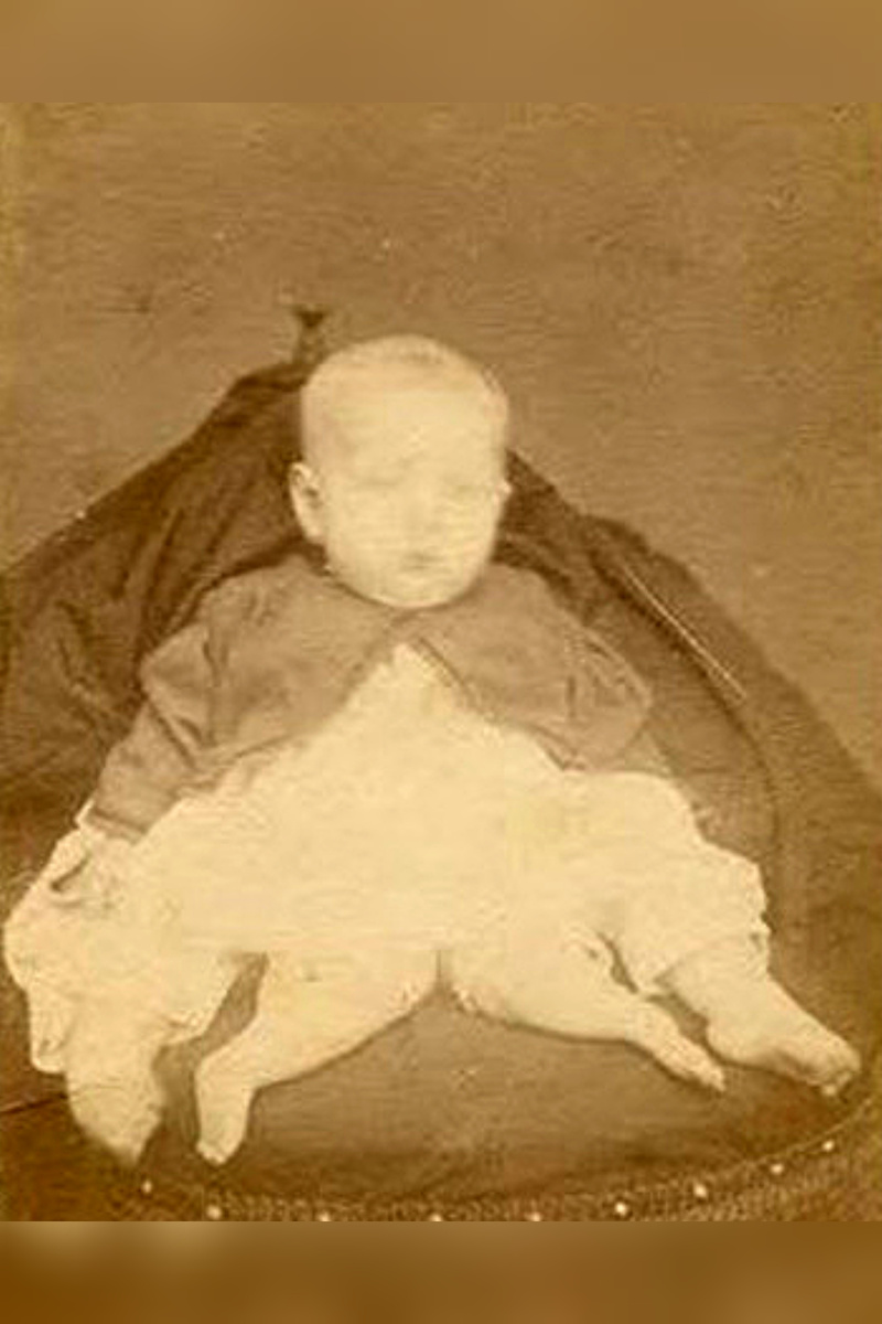 Жозефина Корбин в детстве.