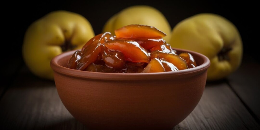 Солнечное варенье из айвы по-грузински