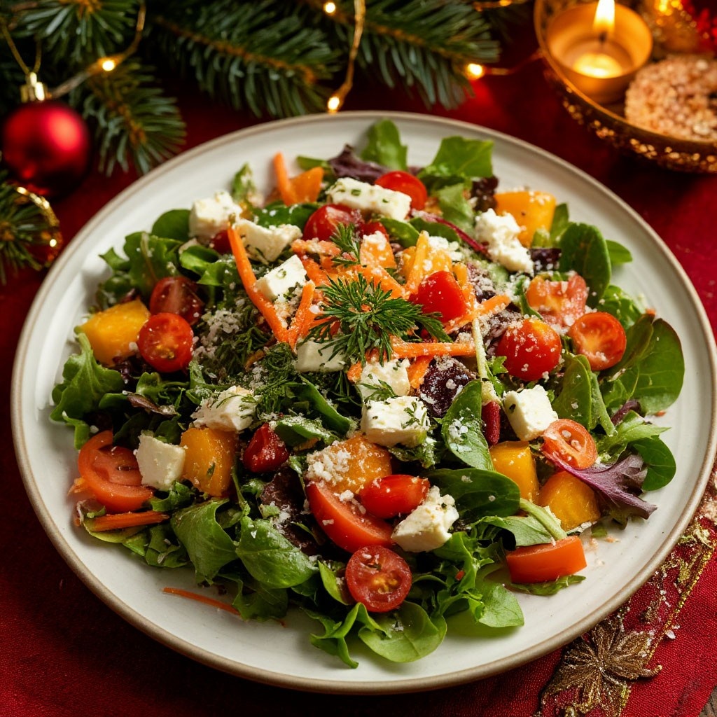 "Деревенский" салат. 