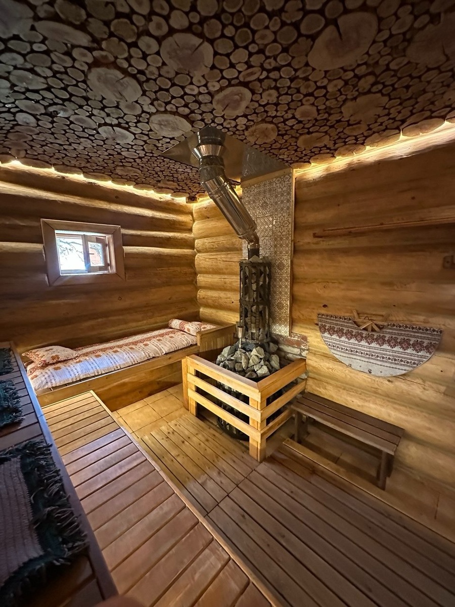 Банная печь Везувий