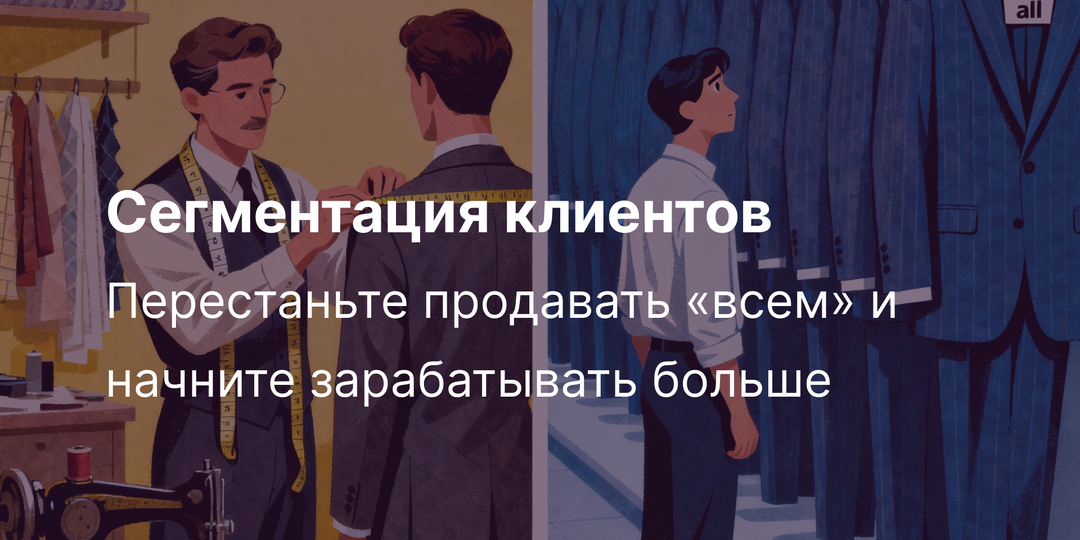 Сегментация клиентов: перестаньте продавать «всем» и начните зарабатывать больше