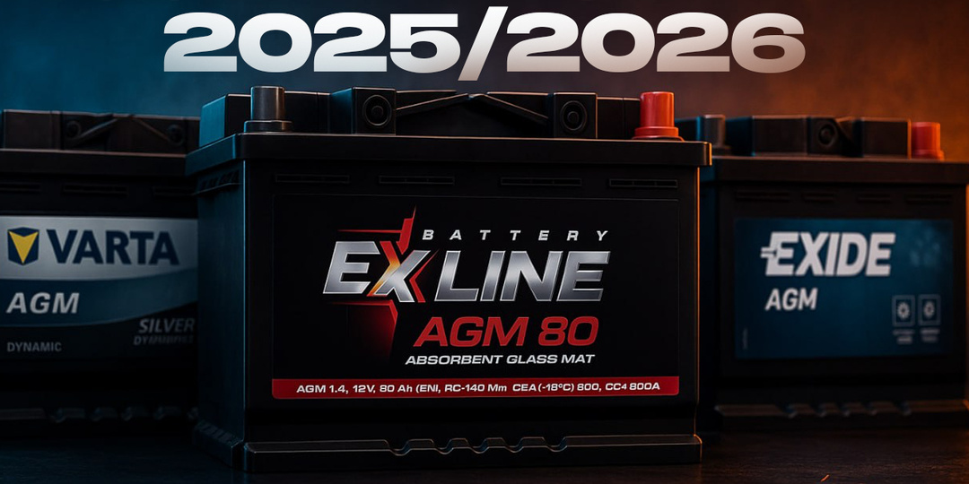 Битва AGM АКБ: EXLINE vs Varta vs Exide — кто реально сильнее?