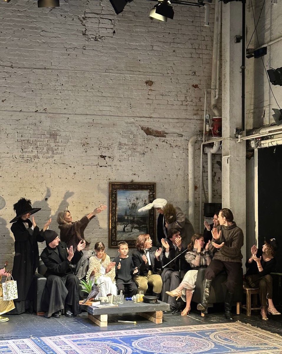 Спектакль «Доктор Живаго». Театр «Около дома Станиславского». Фото автора.