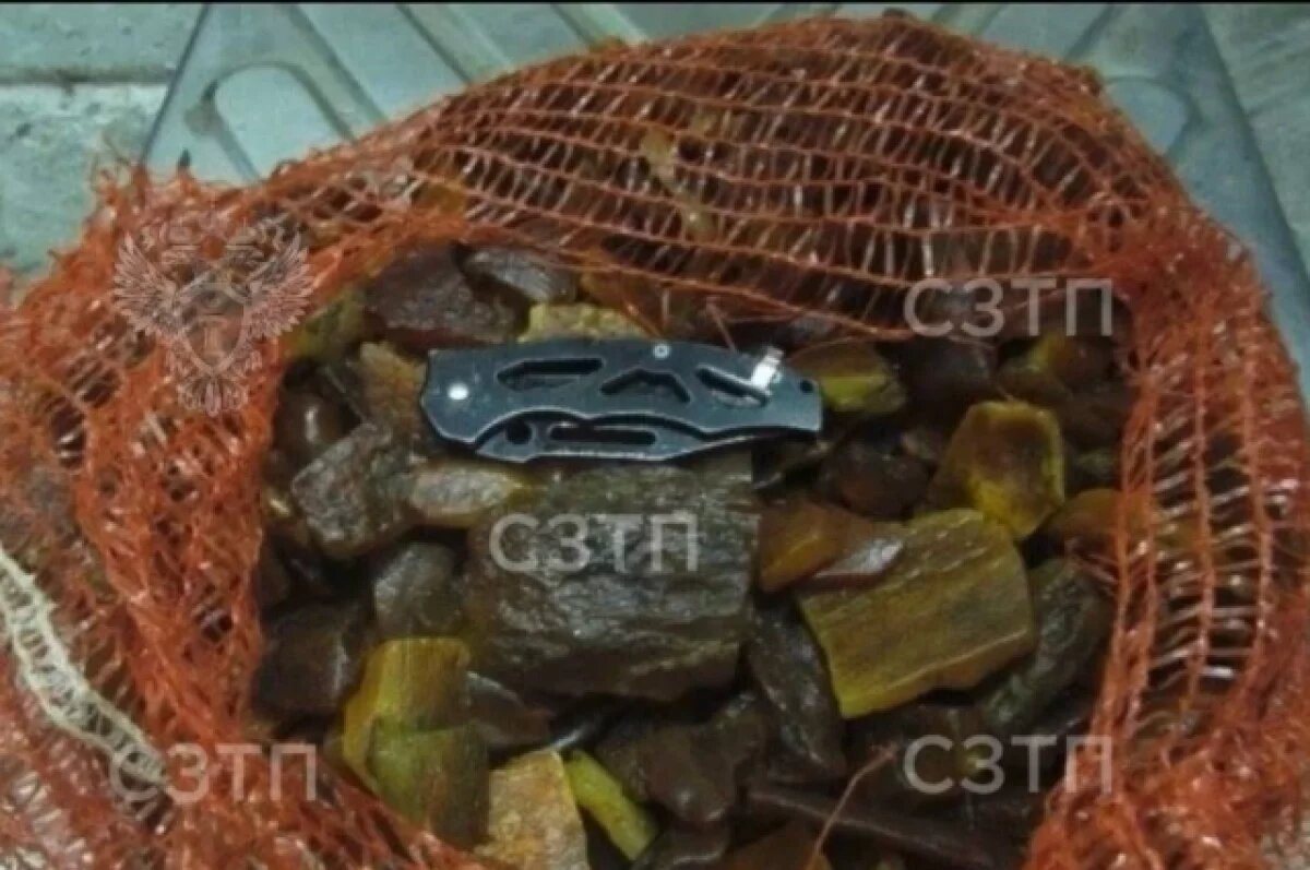    Калининградца оштрафовали на 500 тысяч за контрабанду 49 килограммов янтаря