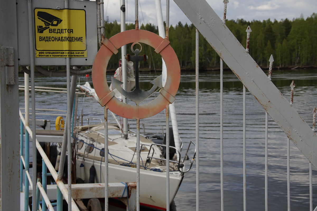 Стоянка на реке Свирь. Фото Романа Шкловского