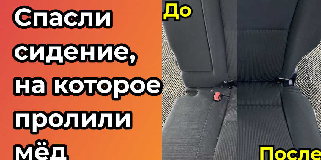 Как спасти сидение, если на него пролили мёд в Нижнем Новгороде?