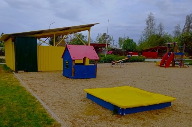    Трагедия произошла на обычной детской площадке садика. Фото: АиФ/ Евгения Гаева