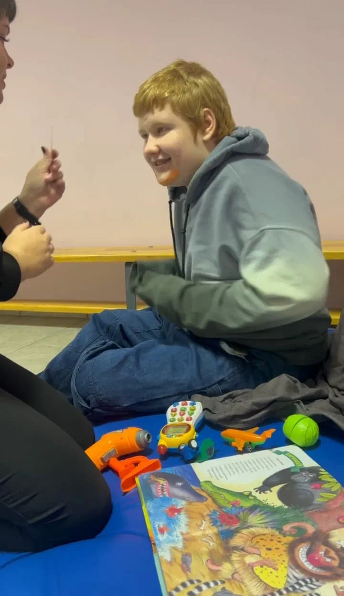 Диагностика навыков Серёжи в комфортной для него среде