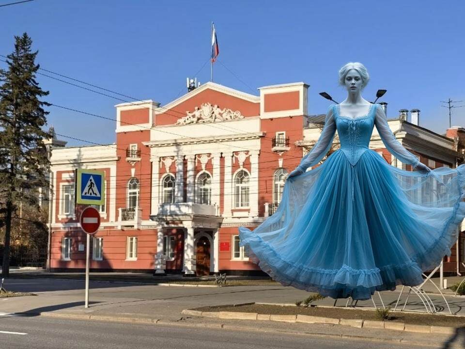 Здание городской администрации на проспекте Ленина, 18