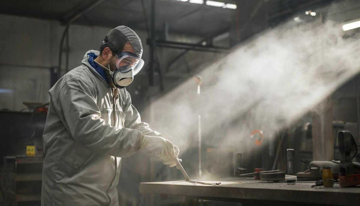 Шум и пыль могут негативно сказаться на слухе.