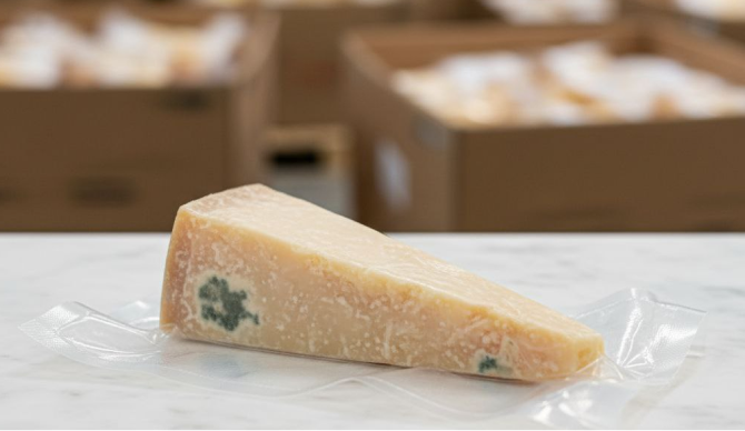 Порча сыра по причине микротрещин в вакуумном пакете