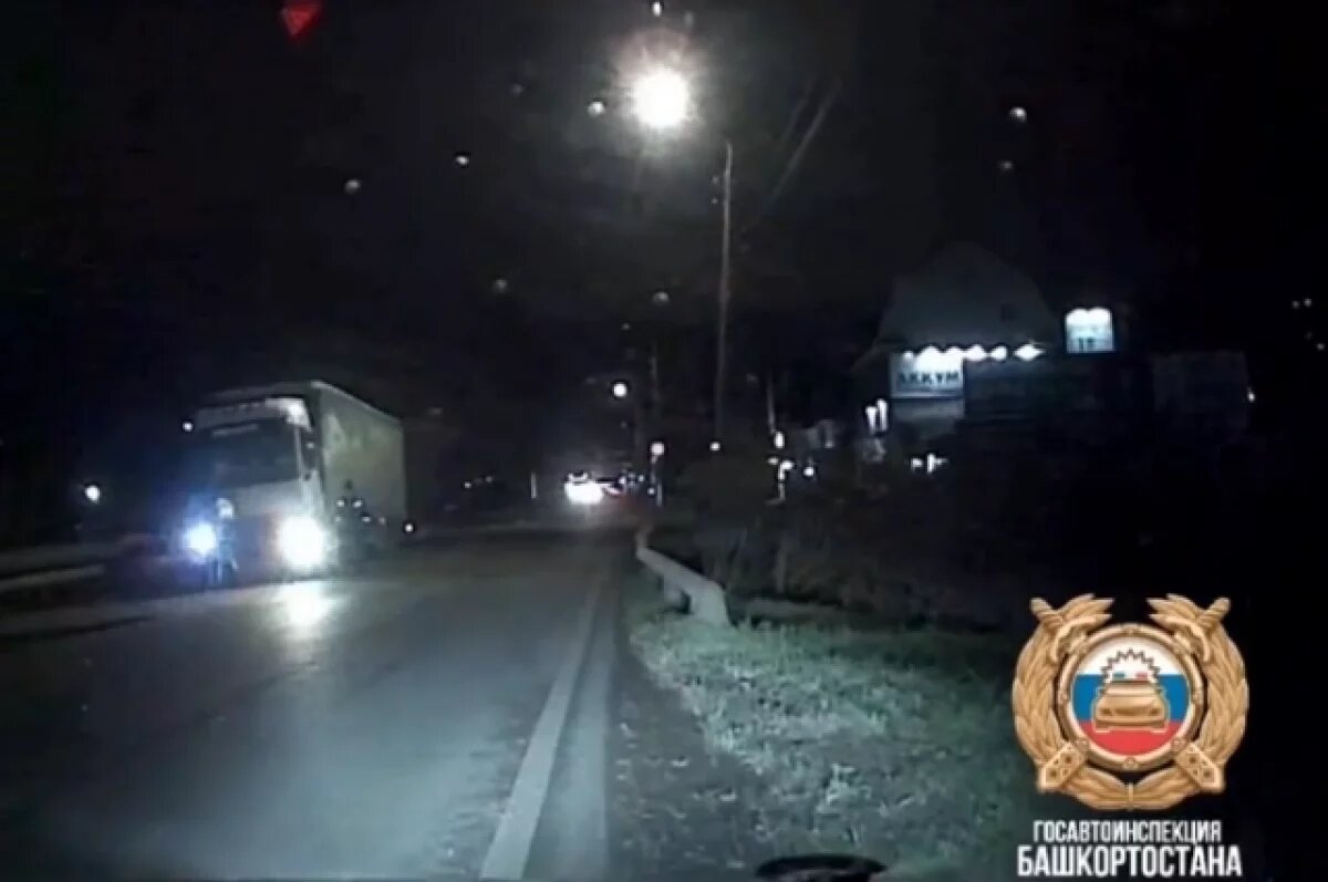    В Башкирии задержали 64-летнего водителя грузовика, лишенного прав