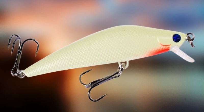 Светонакопительный (светящийся) воблер класса "Минноу"