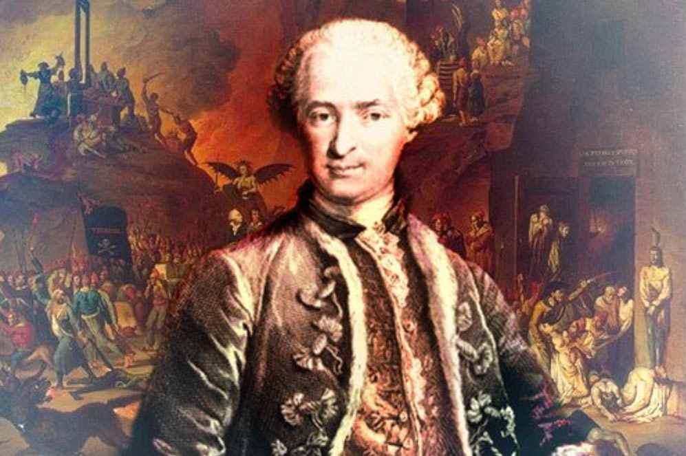 Портрет графа Сен-Жермена, XVIII век