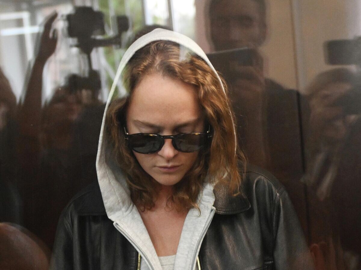    Актриса Аглая Тарасова в Домодедовском суде Московской области© РИА Новости / Михаил Воскресенский