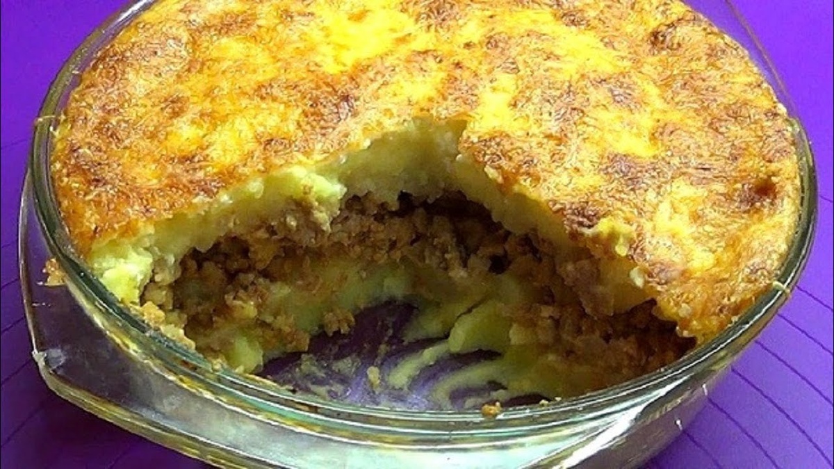 Картофельная запеканка в духовке