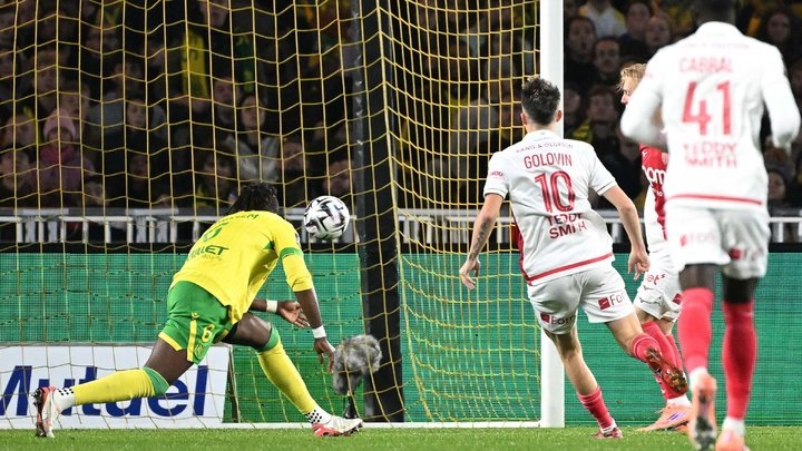     Гол Александра Головина в ворота «Нанта». Фото: ФК «Монако»