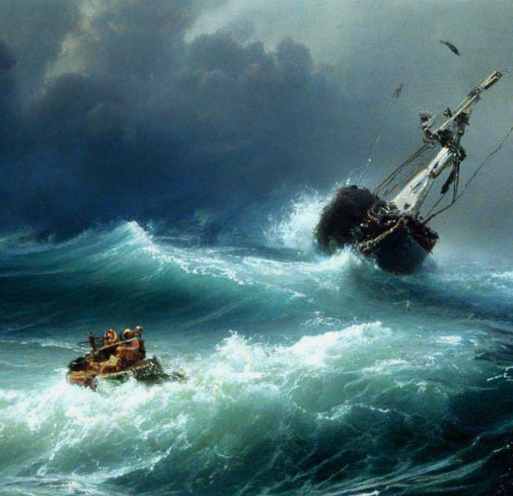 "В плену у океана"

Грозовые тучи сгущались над торговым судном "Надежда". Капитан Иван Петрович метался по мостику, отдавая команды. Команда из десяти человек боролась с разбушевавшейся стихией. Волны высотой с трехэтажный дом обрушивались на палубу, сметая все на своем пути.

"Держитесь!" - кричал боцман Матвей, когда особенно мощная волна ударила в борт. Корабль накренился, и несколько моряков едва успели схватиться за поручни.

После бесконечных часов борьбы со стихией шторм неожиданно стих. На рассвете сквозь туман показался силуэт острова. Это был их единственный шанс на спасение - поврежденное судно больше не могло держаться на воде.

Высадившись на берег, команда обнаружила заброшенные хижины и странные каменные конструкции. "Здесь кто-то жил раньше," - пробормотал старпом Андрей, осматривая древние рисунки на стенах.

Команда решила обосноваться в одной из хижин. Первым делом они организовали поиск пресной воды и пищи. Неожиданно молодой юнга Сашка заметил что-то блестящее среди зарослей. Приблизившись, он обнаружил странную металлическую пластину с непонятными символами...

Сашка позвал остальных. Когда команда собралась вокруг находки, все замерли в недоумении. Металлическая пластина была покрыта странными символами, похожими на древние письмена, но совершенно незнакомыми. Капитан Иван Петрович провел пальцем по краям артефакта и заметил, что он слегка теплый, словно излучал какую-то внутреннюю энергию.

"Это не просто металл," – пробормотал старпом Андрей. "Он слишком гладкий, слишком... идеальный."

Боцман Матвей предложил забрать пластину с собой, чтобы изучить её поближе. Но когда они попытались поднять её, раздался тихий гул, и земля под их ногами слегка задрожала. Все отступили назад, охваченные тревогой.

"Может, это святое место," – прошептал юнга Сашка, перекрестившись.

Капитан приказал временно оставить пластину на месте и сосредоточиться на выживании. Однако события начали развиваться стремительно. В ту же ночь один из матросов исчез без следа