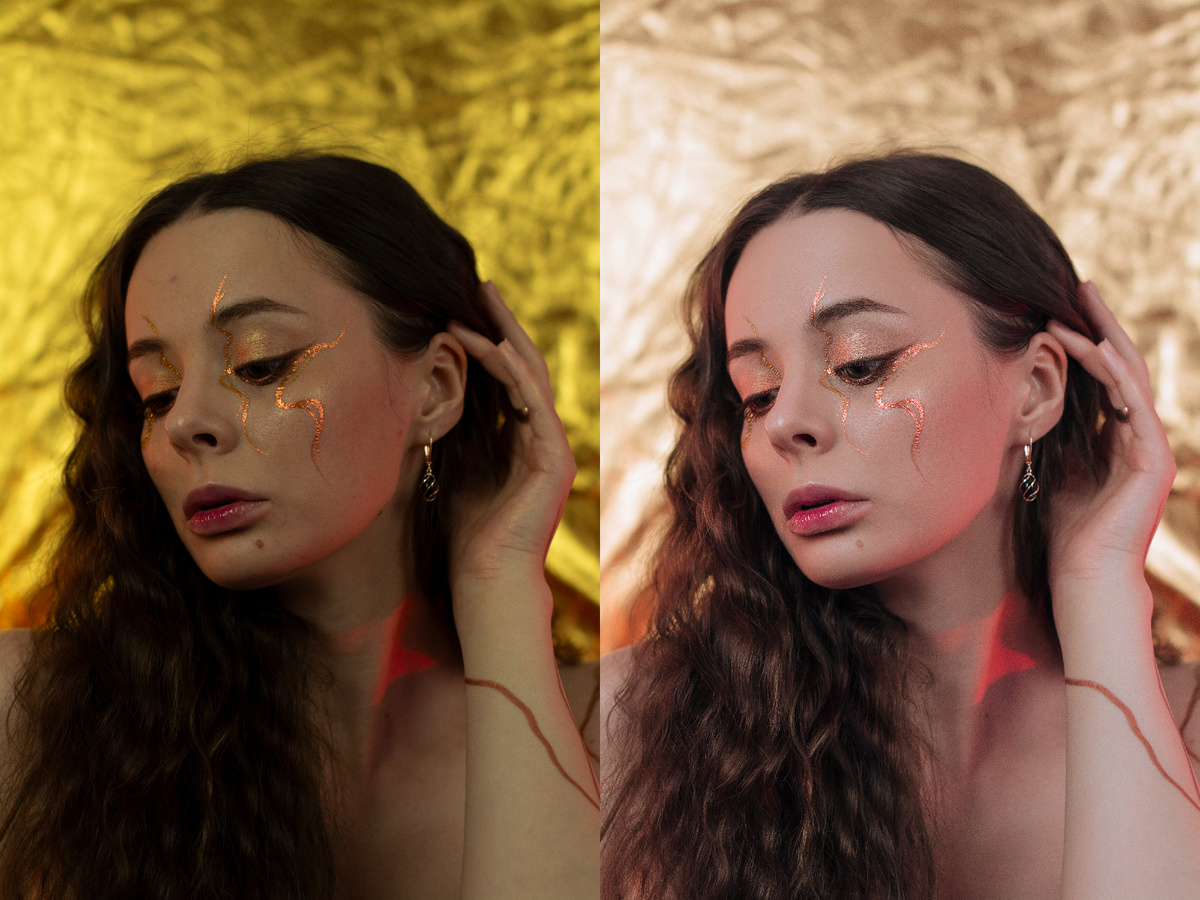 Фото автора. До и после