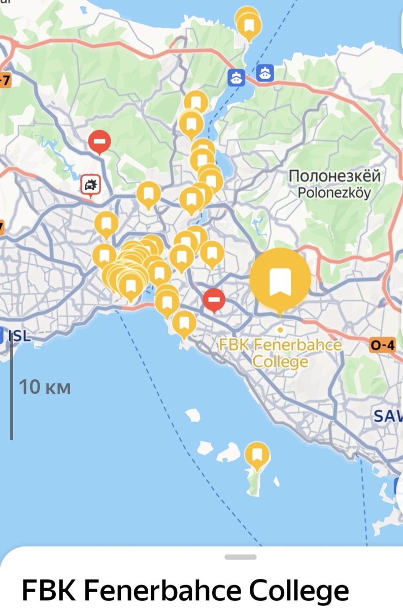 Скриншот карты 