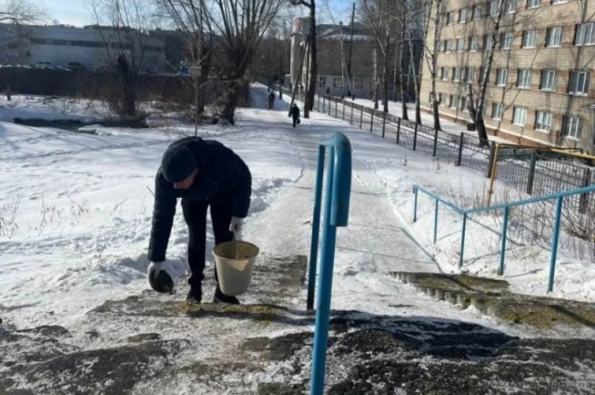    25 тысяч тонн пескосоляной смеси заготовили в Пензе к зимнему периоду