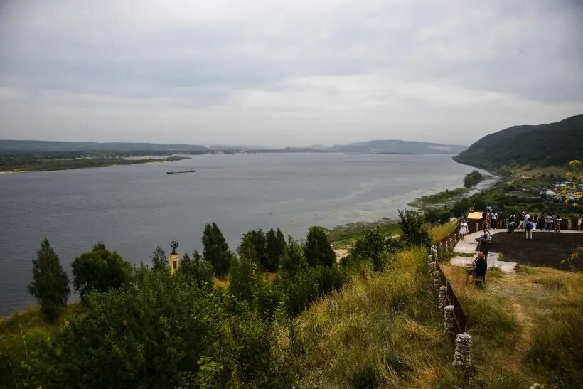     Вид на Волгу в Жигулевском заповеднике. © РИА Новости. Алексей Филиппов