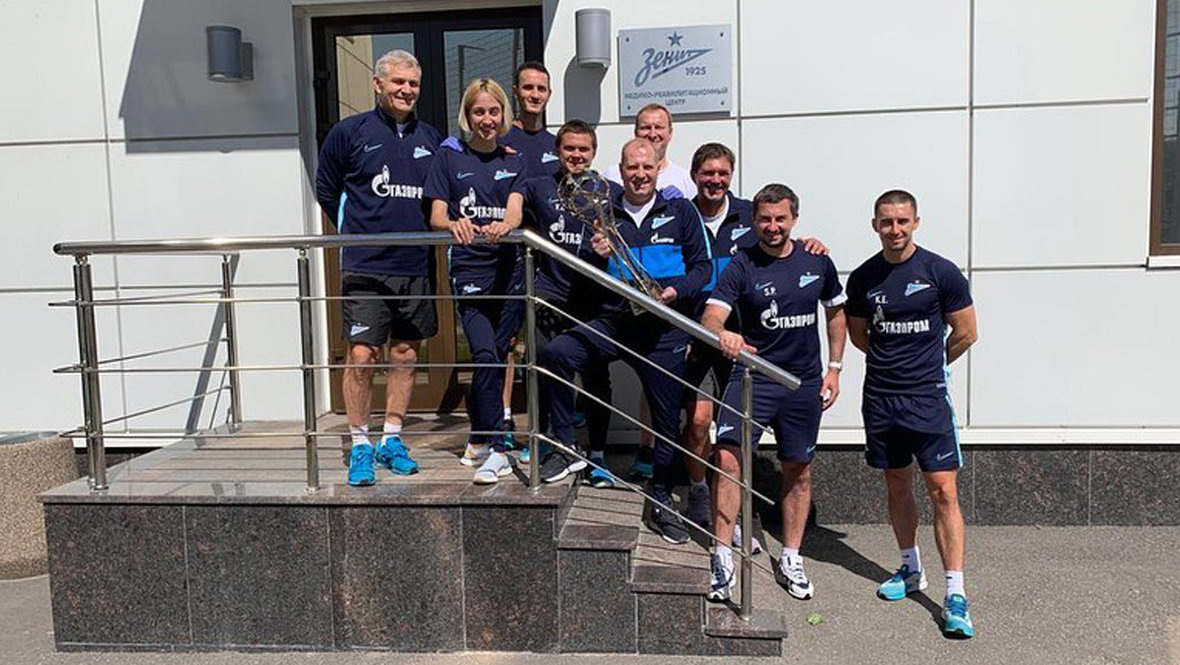    Мария Бурова в «Зените». соцсети