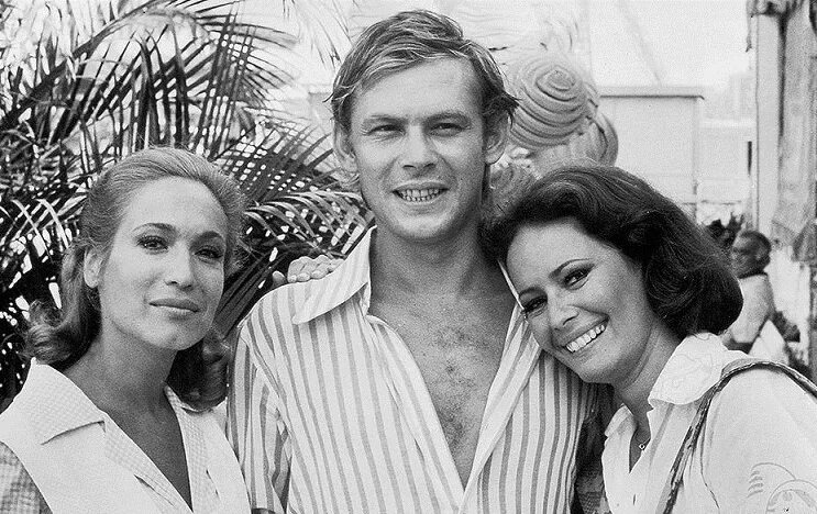 Нисси, Родриго и Лижия в версии 1976 года. Фото с интернета.