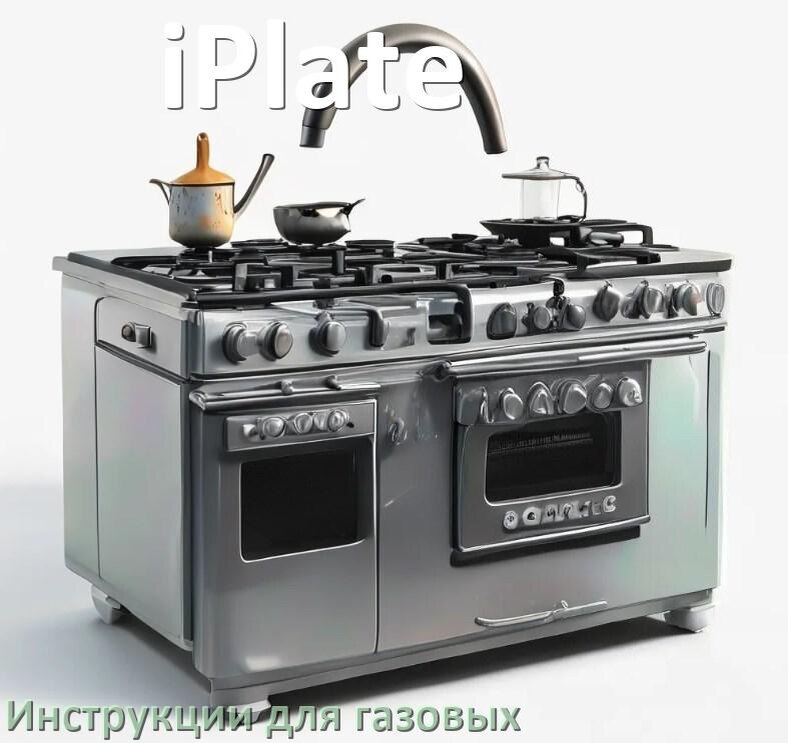 
Инструкция по эксплуатации газовой плиты iPlate и официальное руководство пользователя на русском PDF