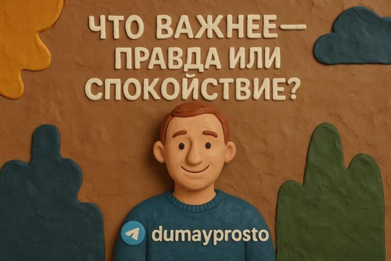    Горькая правда или сладкий покой: что важнее для вашего истинного счастья Андрей Керши