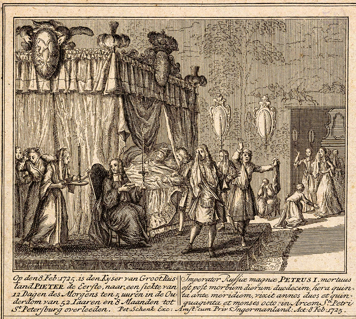 Смерть Петра I.Общественное достояние