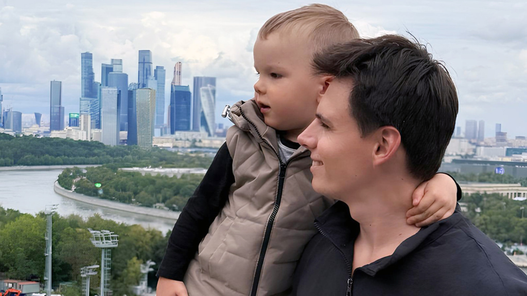 Антон с сыном