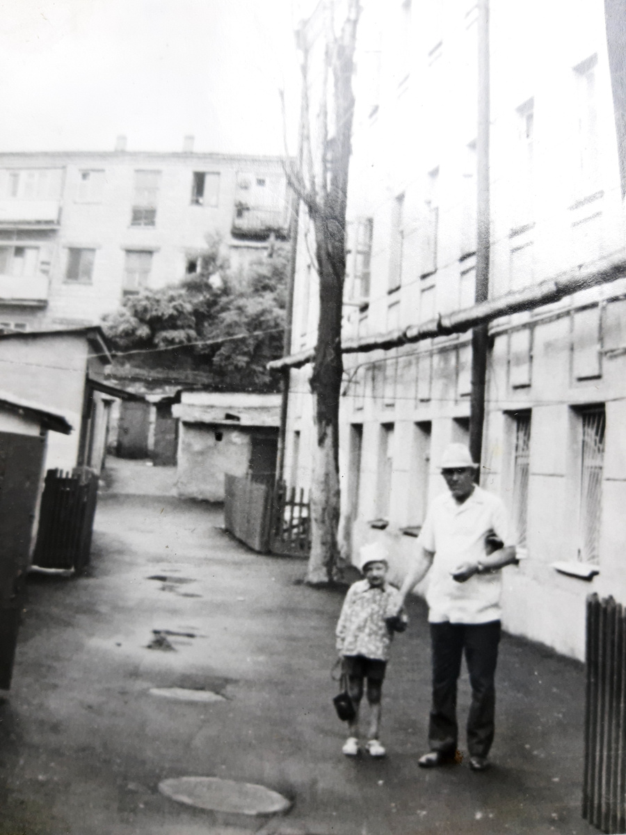 Мой двор на Молдаванке. 1977 год.