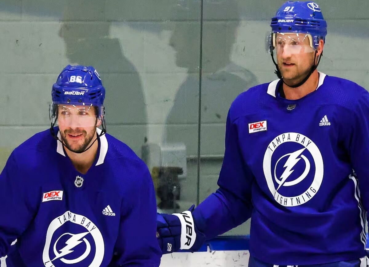     Канадец Стэмкос вспомнил о тренировках с Кучеровым: как бы ты ни старался, все равно не достигнешь его уровня