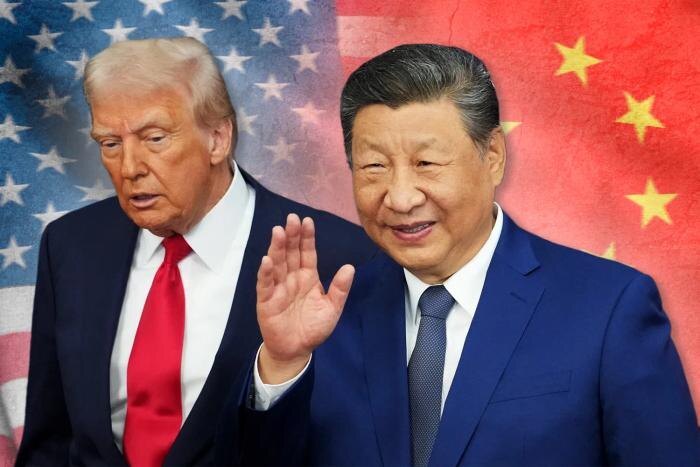 Переговоры Трампа и Си Цзиньпина — чем закончились. Коллаж © Life.ru. Обложка © Gettyimages / Andrew Harnik, © Shutterstock / FOTODOM / Animation Mama