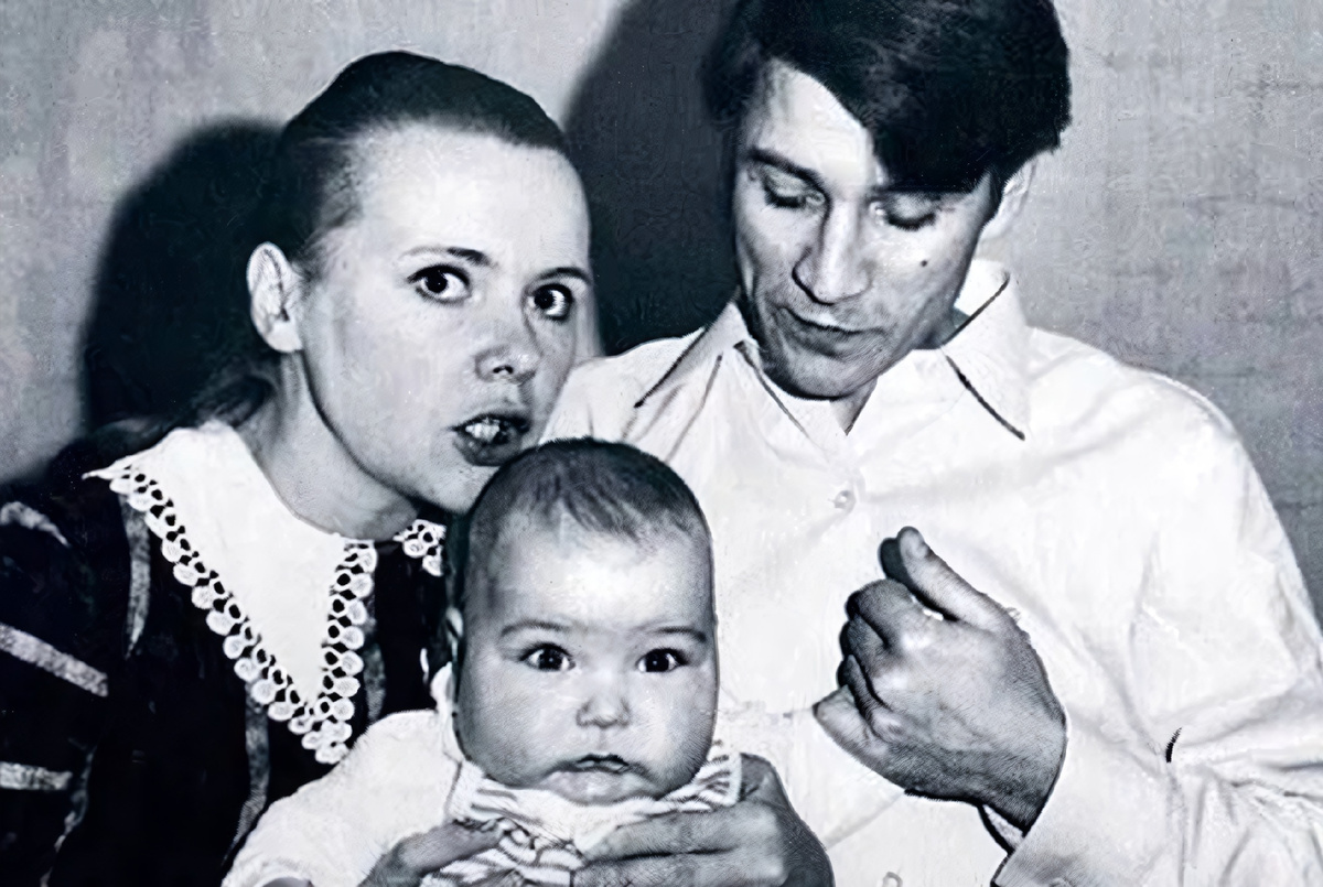 Кирилл с родителями