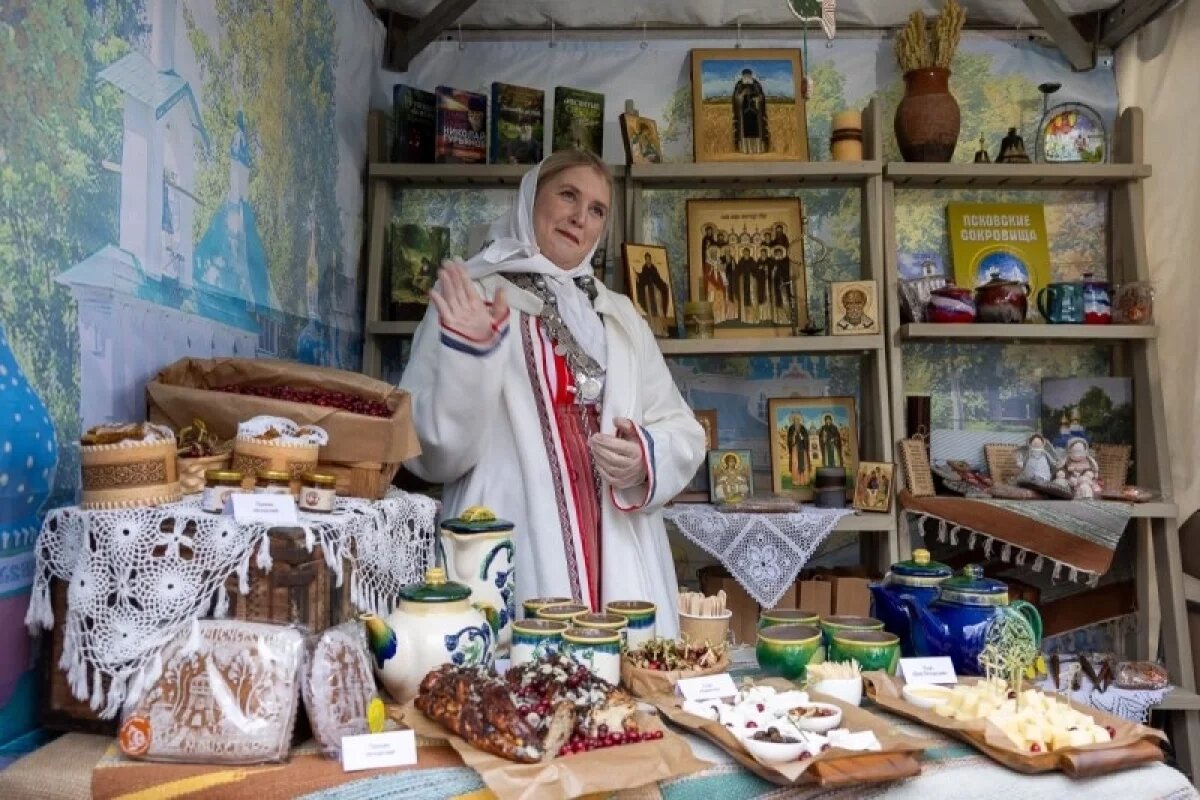    Печоры презентовали в Москве в формате аутентичной древнерусской ярмарки