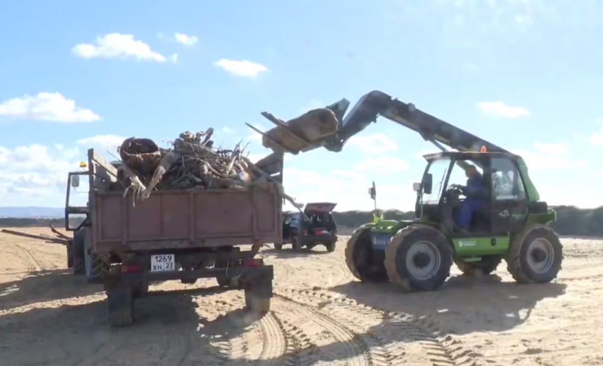    Скриншот видео t.me/anapaofficial