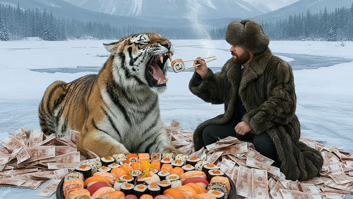 На Дальнем Востоке даже котики любят деньги и роллы