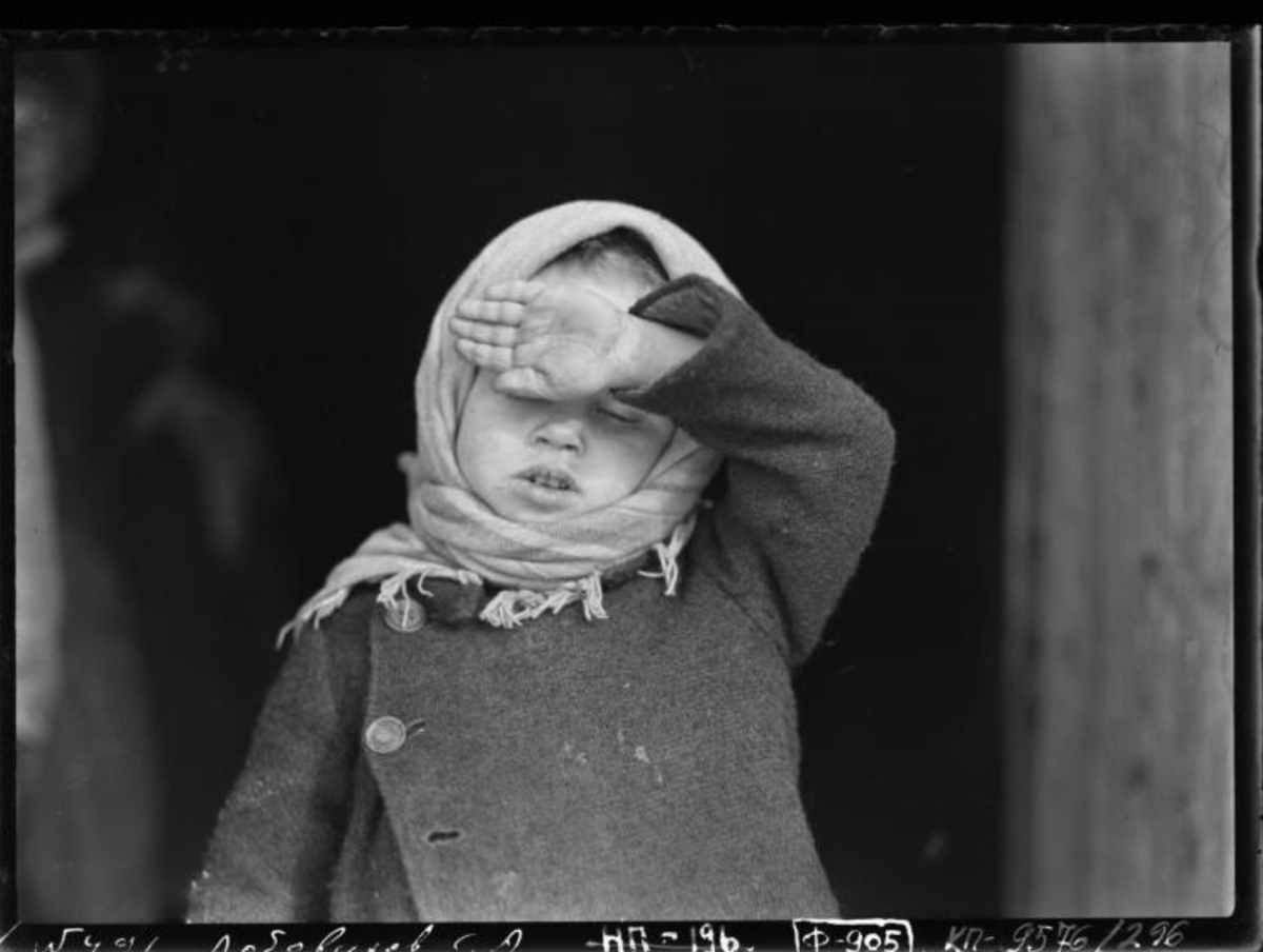 «Девочка». С. А. Лобовиков, начало XX века.