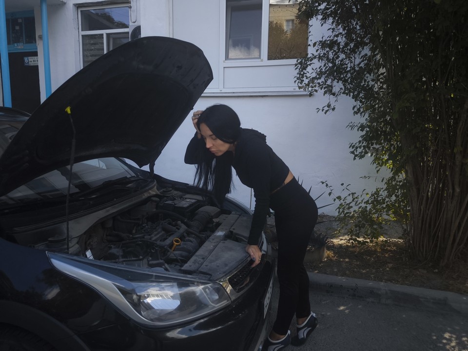    Девушке пришлось спасать котят Ирина ГЕРЦ