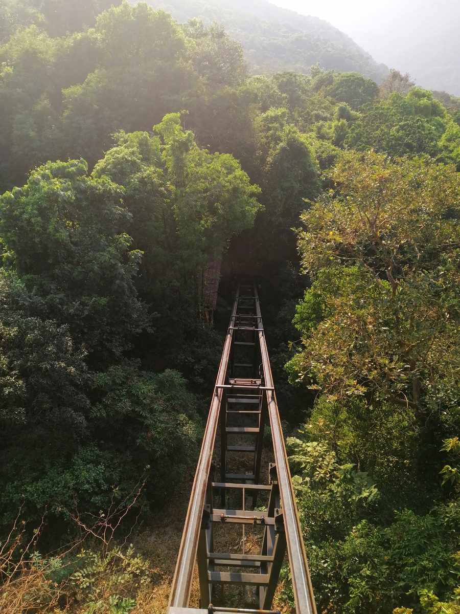 Рельсы фуникулера