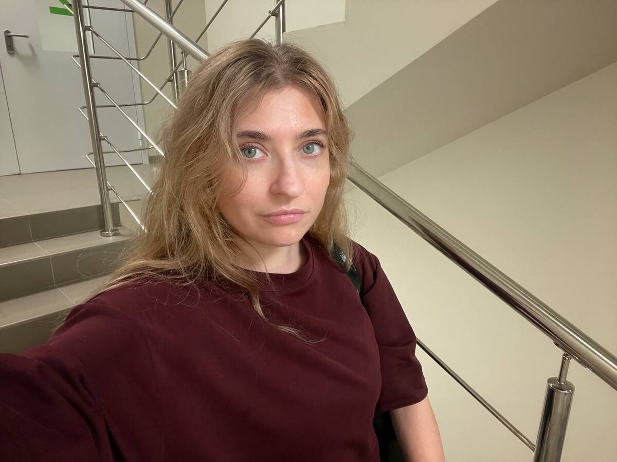 Автопортрет в клинике - забочусь о себе