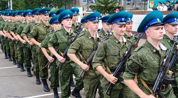 Первый  набор срочников. Дальний Восток.