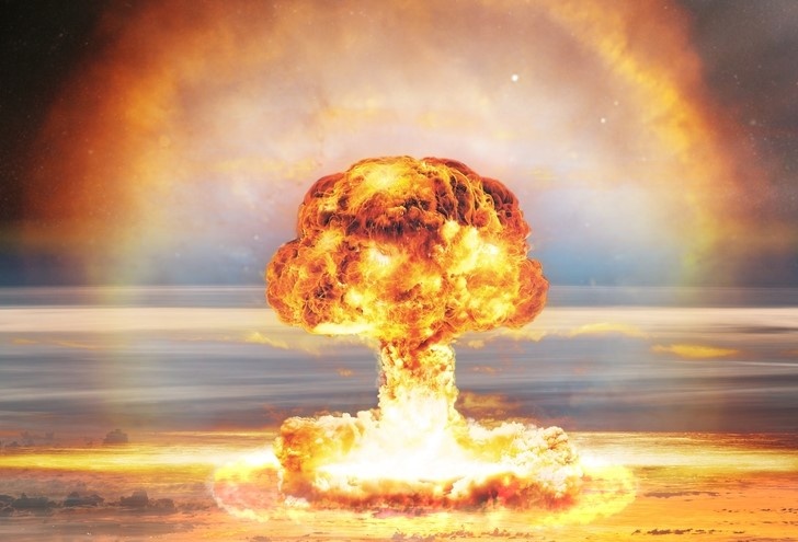 Ядерный взрыв.